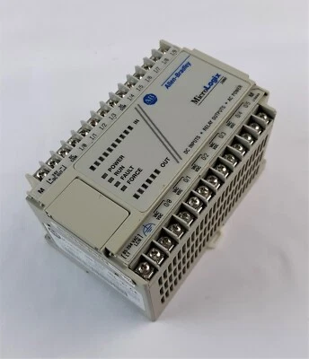 Allen-Bradley 1761-L16BWA Ser E FRN 1.0 MicroLogix 1000 Programmable Controller - Image 1 of 3