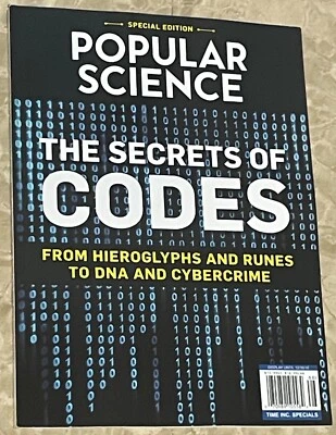 Popular Science Magazine (The Secrets Of Codes: From Hieroglyphs And Runes...)  - Image 1 of 4