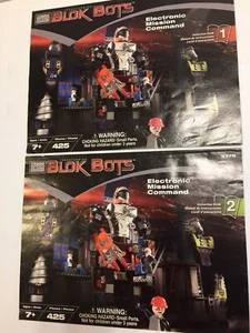 Mega Bloks Transforming Blok Bots Instruction Books 1&2 - Picture 1 of 1
