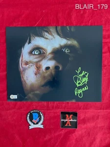 LINDA BLAIR HANDSIGNIERTES SIGNED 11x14 FOTO! DER EXORZIST! REGAN! BECKETT COA! - Bild 1 von 3