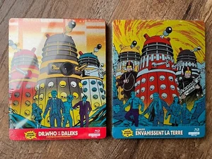 Dr. Who & the Daleks + Dalek's Invasion Earth: 2150 AD Steelbook Collection (4K) - Picture 1 of 4