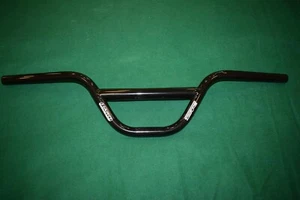 HARO SLEDGEHAMMER bmx handlebar bars mid school BMX Cro-mo 700 mm black NOS - Picture 1 of 12