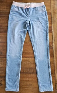 NEW SO Mid Rise Ribbed Waist Blue Jegging Girls Size 16 w/ Tags - Picture 1 of 6