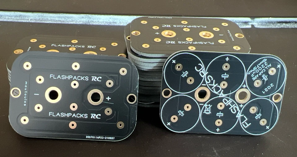 FLASPACKS DIY ESC Cap Pack Kit - Just Add Capacitors - 6 Capacitor PCB - Image 1 of 1