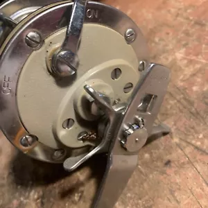 Vintage Kencor Drum No.840m Conventional Fishing Reel SUS 18-8 Stainless Steel - Picture 1 of 23