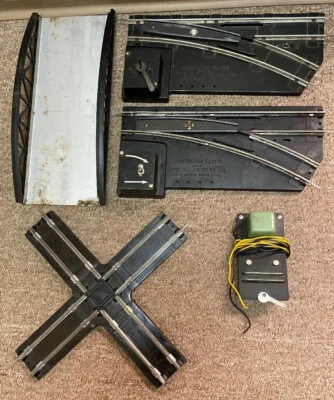AC Gilbert American Flyer Train Track Switches Uncoupler Bridge *See Description - Image 1 of 4