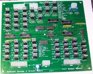 Gottlieb System 3 Driver Board Rottendog para máquina de pinball Gottlieb. Envío gratis - Imagen 1 de 2