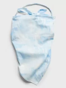 Máscara Banana Republic Convertible Máscara Bandana Bufanda Cubierta Facial con Bolsillo Azul NUEVO - Imagen 1 de 4