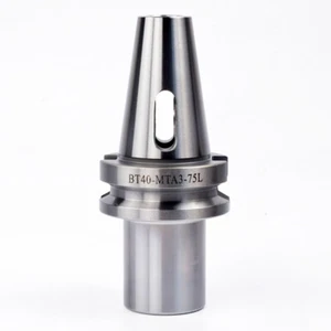 Soporte de mandril de fresado CNC BT40-MT3 BT40-MTA3-75 fresado soporte de sujeción de trabajo Morse Taper3# - Imagen 1 de 5