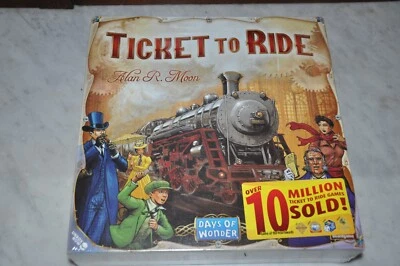 Ticket To Ride  Board Game  Days Of Wonder New Sealed - Image 1 of 4