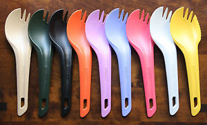 Wildo spork Knife Fork & Spoon in 1 camping & trekking cutlery - all colours
