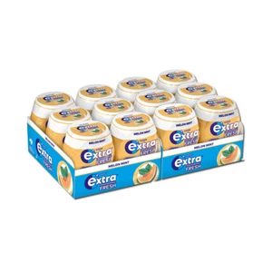 Wrigleys Extra Professional FRESH Melon Minze 50 Dragees 70g 12er Pack - Bild 1 von 1