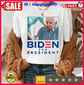 Funny Biden For Resident Shirt Anti Biden Vote Trump 2024 Election Campaign - Picture 1 of 8