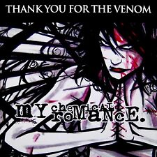 MY CHEMICAL ROMANCE Thank You For The Venom BANNER 4X4 Ft Fabric Poster Flag art