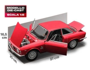 COSTRUISCI modello 1:8 ALFA ROMEO GIULIA SPRINT GTA  n° 51. 52. 53. 54. 55 - Imagen 1 de 2