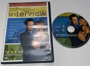Interview DVD 2007 Steve Buscemi Sienna Miller Political Journalist Drama - Picture 1 of 16