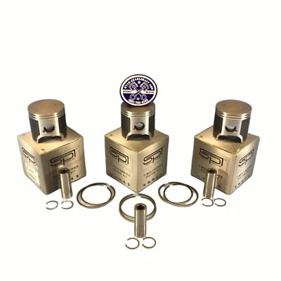 NUEVO JUEGO DE PISTONES YAMAHA SPI 65MM DIÁMETRO STD 1999-2002 VMAX MOUNTAIN MAX SX 600R Foto 1 de 4