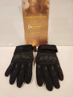 Guantes de motocicleta para montar ciclismo motocross ATV carreras moto pequeños negros Foto 1 de 4