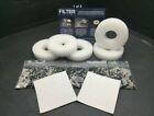 5 x FILTER SERVICE KIT INC 2 CLEANING PADS BIO TANKS ORB. COMPATIBLE WITH BIORB