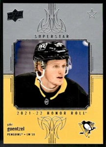 2021-22 Upper Deck Honor Roll Jake Guentzel Pittsburgh Penguins #HR-24 - Picture 1 of 2