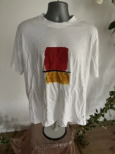 Native Youth T Shirt Top Men's Size M White Cotton Graphic Print Tee New LL77 - Picture 1 of 5