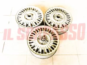 3 CERCHI RUOTA MILLERIGHE CROMODORA ALFA ROMEO GIULIETTA 33 ALFA SUD 75 5X13 - Foto 1 di 1