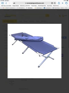 Aluminium Camp Cot by OUTBOUND - Bild 1 von 3