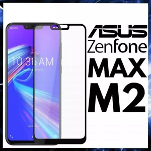 For ASUS ZENFONE MAX M2 ZB633KL CURVED SCREEN PROTECTOR 9D FULL TEMPERED GLASS - Picture 1 of 9