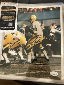 Bart Starr Autographed 8x10 Photo GreenBay Packers JSA COA - CG35978 - Picture 1 of 1
