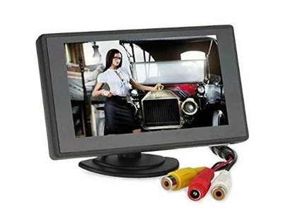  4.3'' Color TFT Car Monitor Support 480 x 272 Resolution + Car Rear-View  - Image 1 of 4