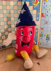 Vintage Plush Firework Anthropomorphic Figure, 4th of July, 16" ACMI - Picture 1 of 13