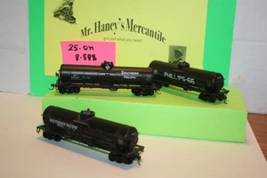 3 HO Single Dome Petroleum Tanker Cars 1 Phillips 66 And 2 Southern Pacific - Picture 1 of 5