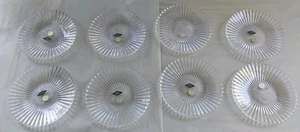8 Shannon Crystal Designs of Ireland 8" Plates w/Tags Lead Crystal Made Slovakia - Picture 1 of 24