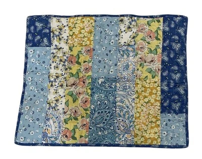 1 Подушка Sham Марта Стюарт коллекции выстеганная Amalfi полоски стандарт - Изображение 1 из 4