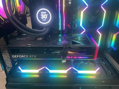 ASUS ROG Strix NVIDIA GeForce RTX 4070 Ti 12GB GDDR6X OC Edition Graphics Card - Image 1 of 3