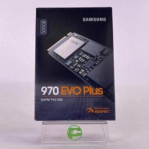 New Samsung M.2 970 EVO Plus 500GB NVMe SSD MZ-V7S500 - Picture 1 of 7