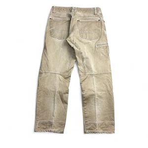 Kuhl Rydr Pants Mens 32x30 Brown Vintage Patina Dye Outdoor Hiking Twill Canvas - Picture 1 of 14