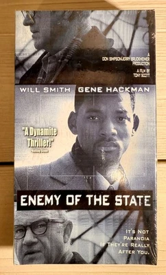 Enemy of the State (VHS, 1999), Will Smith, Gene Hackman - Image 1 of 3