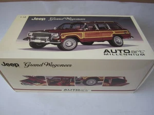 AUTOart 1/18 Scale JEEP Grand Wagoneer Red Diecast Model Car - Picture 1 of 10