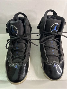 Nike Air Jordan 6 Ringe Space Jam Herren Größe 10 Schwarz Turnschuhe Schuhe 322992-016 - Bild 1 von 18