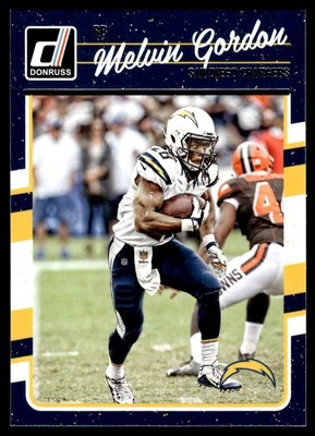 2016 Donruss #247  Melvin Gordon        San Diego Chargers - Image 1 of 2