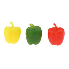 5 Pcs Simulation Mini Pepper Model Dollhouse Vegetable Food Toys Dollhouse Decdc