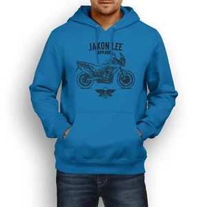 Jaxon Lee Illustration For A Tiger 800 Motorbike Fan Hoodie - Picture 1 of 16