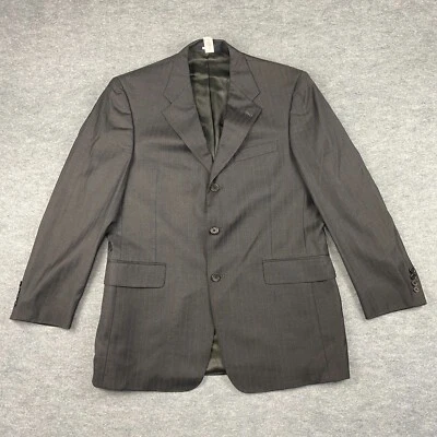 Daniel Cremieux Men's Blazer Loro Piana Italy Black 40R Wool - Image 1 of 4