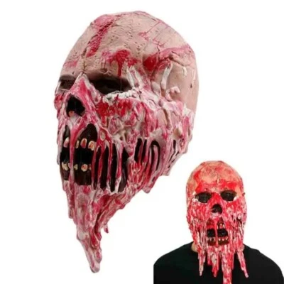 Maske Zombie Blut Kostüm Cosplay Spiele Role Halloween Karneval - Bild 1 von 4