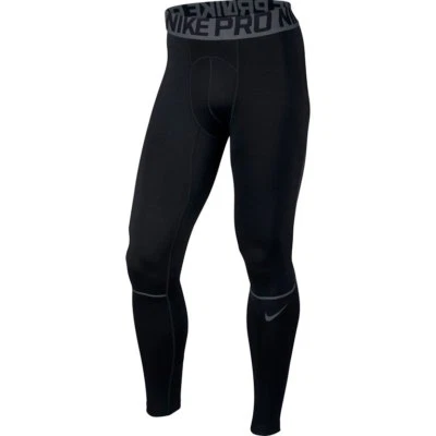 NIKE PRO WARM MEN'S TRAINING TIGHTS Style 802002-010 - Image 1 of 2