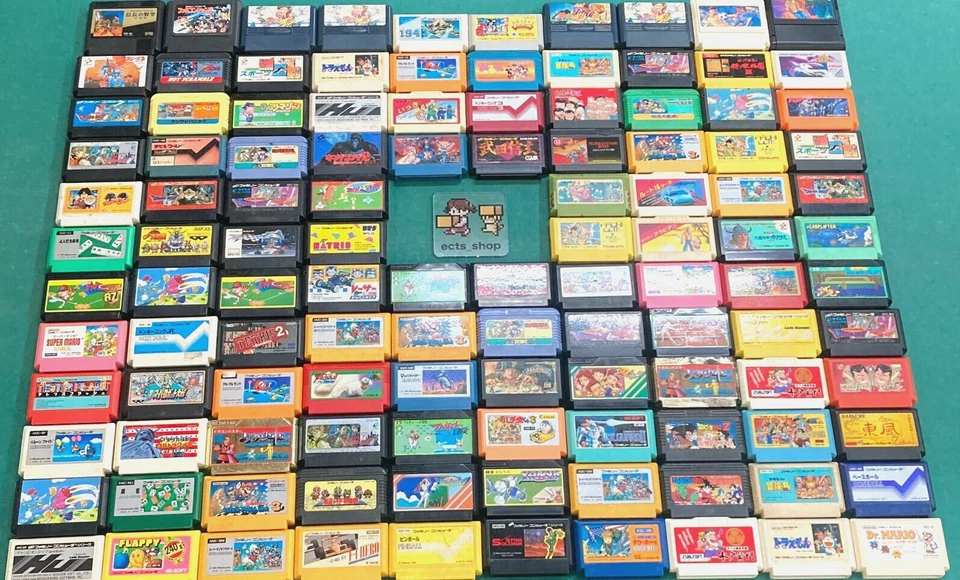 Nintendo Famicom Lot Of 30 video games Random Operation confirmed japan Soft - Image 1 of 1