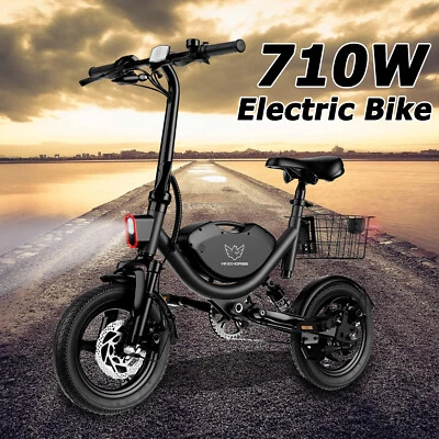 710W Folding Electric Bike for Adults 30MPH Electric Bicycle Commuter Ebike New - Image 1 of 4