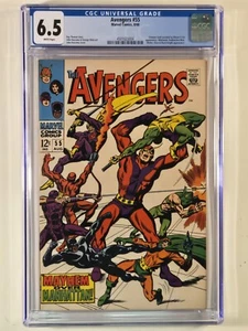 Avengers #55 CGC 6.5 1st Appearance of Ultron 1968 Marvel Comics - Bild 1 von 2