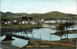 Postcard ME Dixfield - Birdseye view - Picture 1 of 2